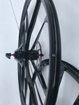 27.5 inch magnesium bike wheels with or without tyres 8 speed shimano freewheel