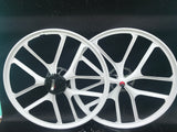 27.5 INCH  magnesium bike wheels front and rear with cassette 8 speed (No Tyres)
