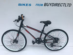 Kids / childs lightweight alloy bicycle 24" wheels 8 shimano gears