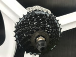 700c magnesium bike wheels front and rear with cassette 8 or 9 speed
